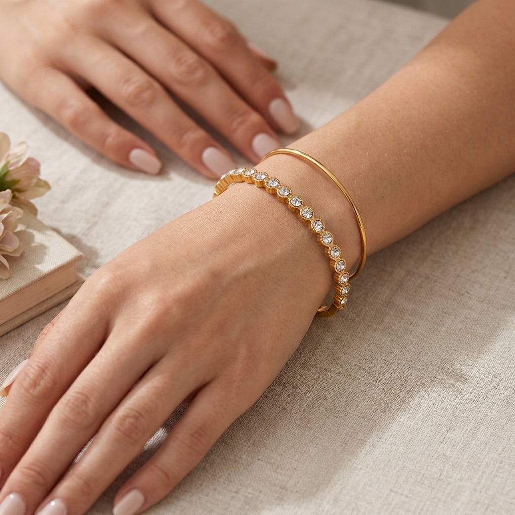 Muze Bezel Bangle
