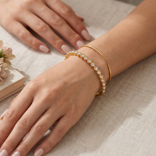 Muze Bezel Bangle