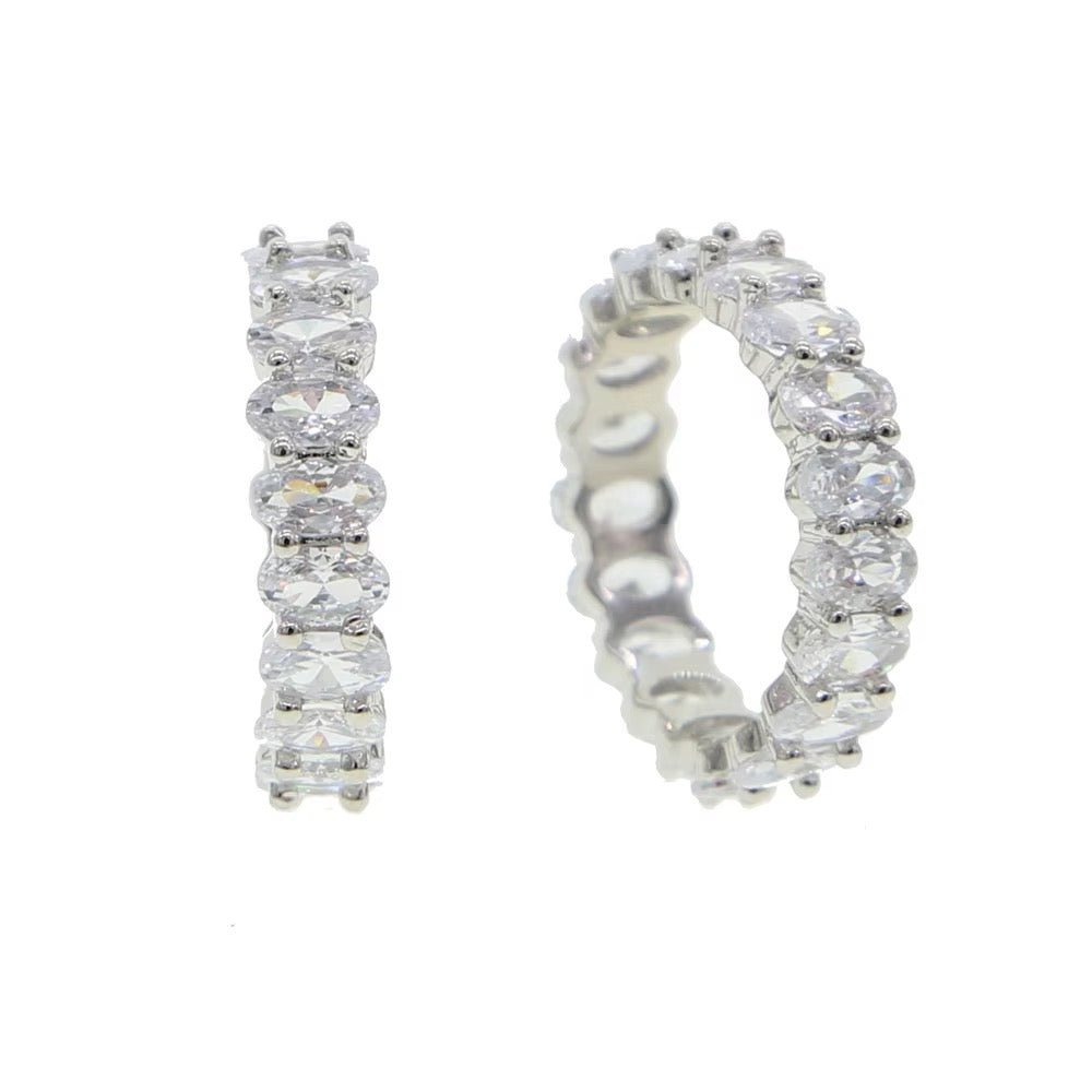 Oval Loop Ring