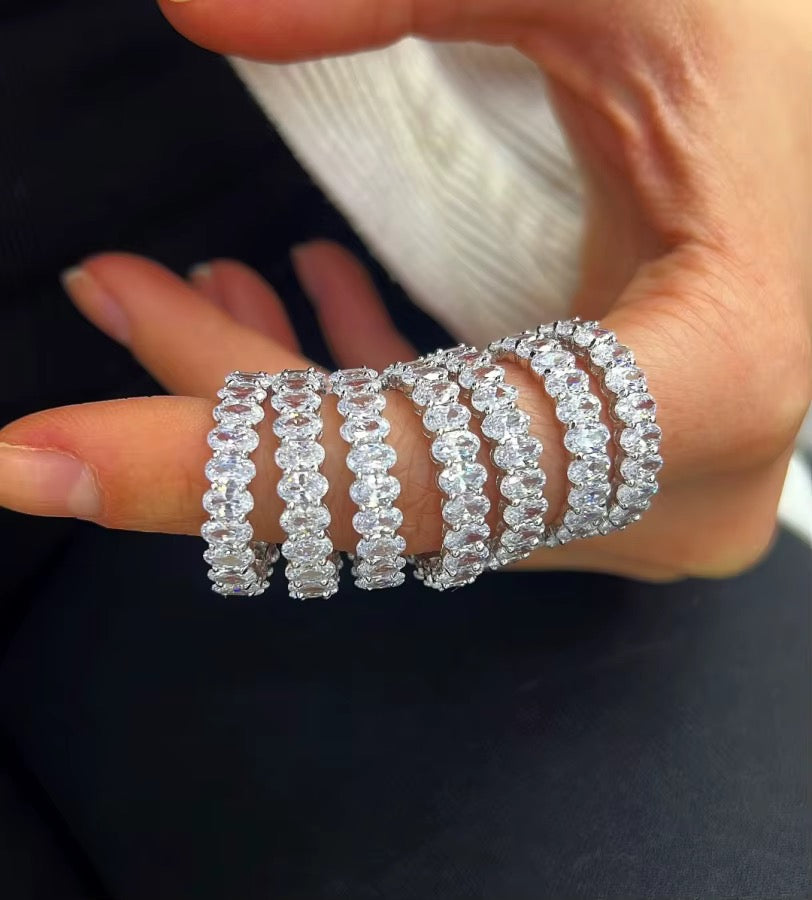 Oval Loop Ring