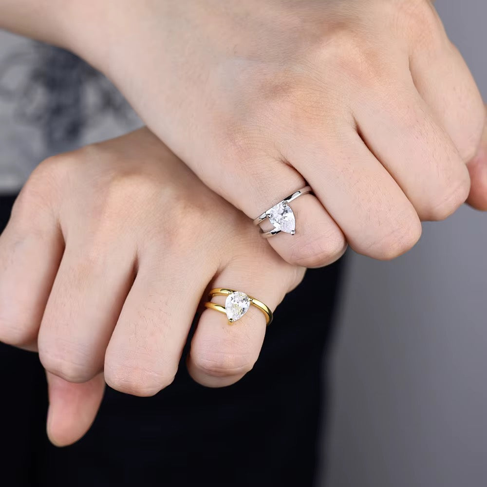 Pear Odyssey Pinky Ring
