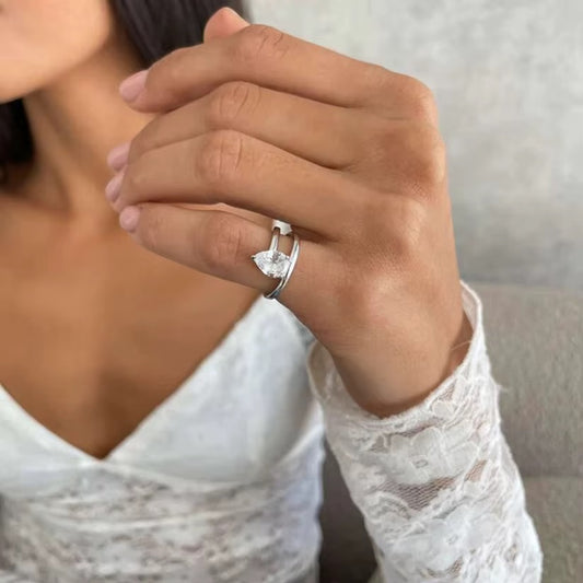 Pear Odyssey Pinky Ring