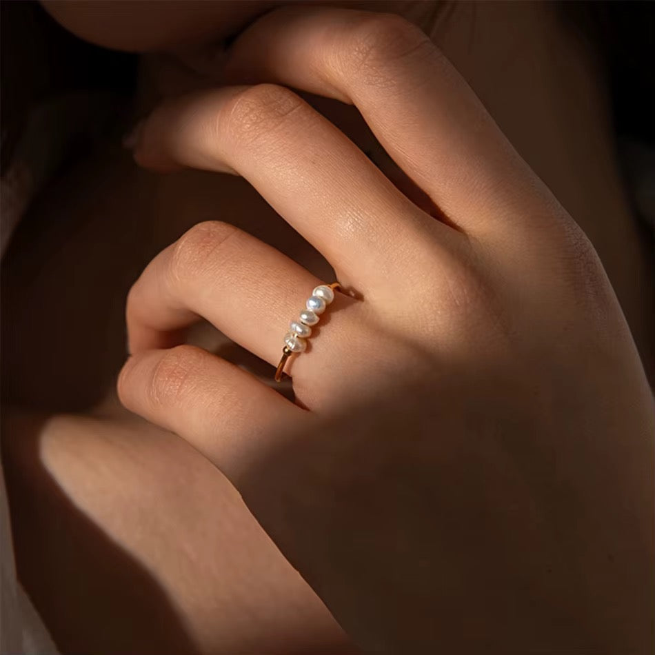 Mimi Rice Pearl Ring
