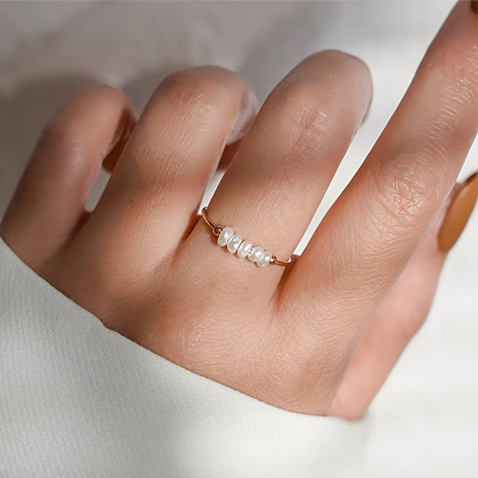 Mimi Rice Pearl Ring