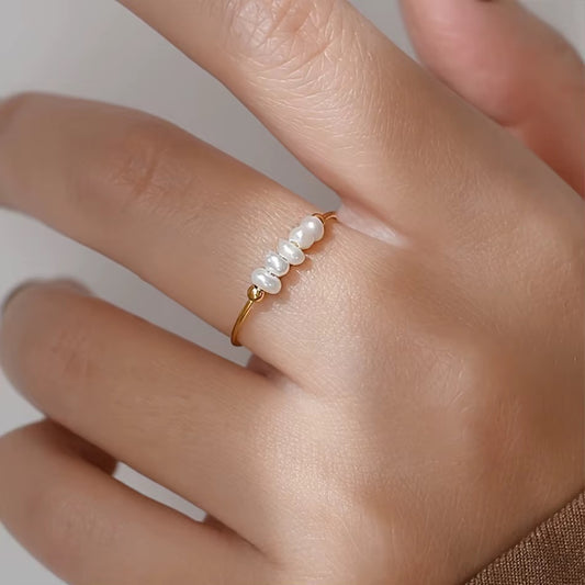 Mimi Rice Pearl Ring