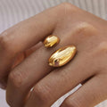 Open Dome Ring