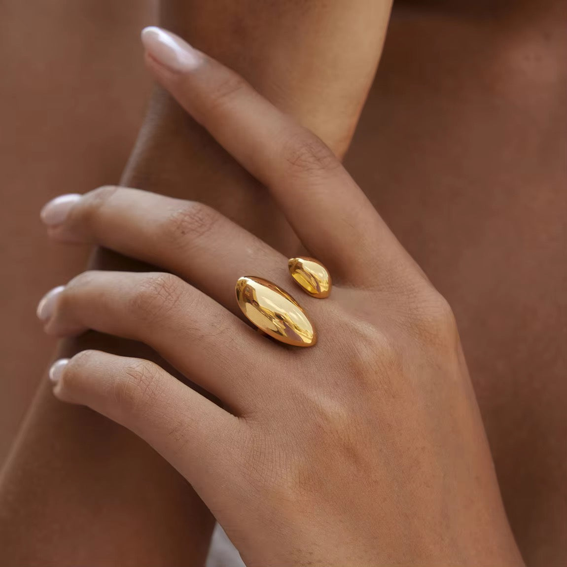 Open Dome Ring