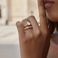 Stacy Pear Layered Ring