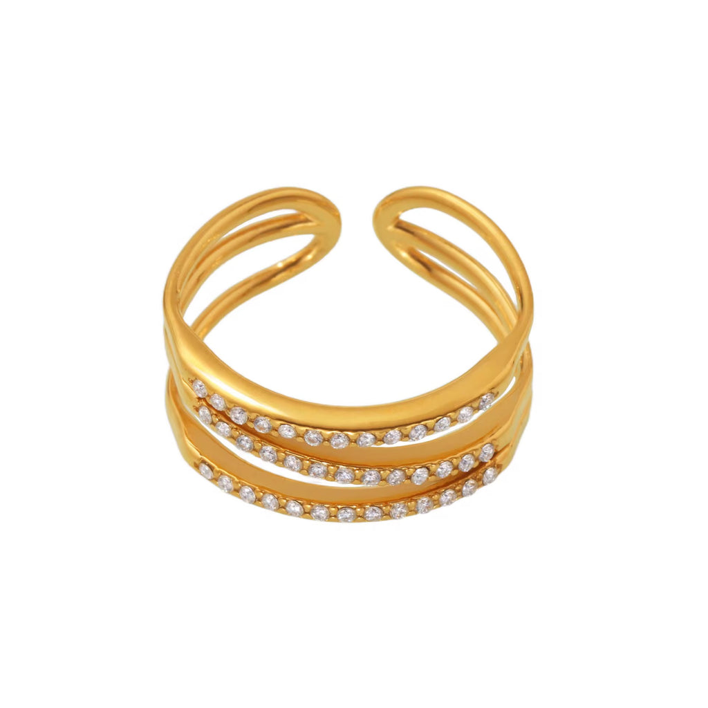 Linked Wrap Ring