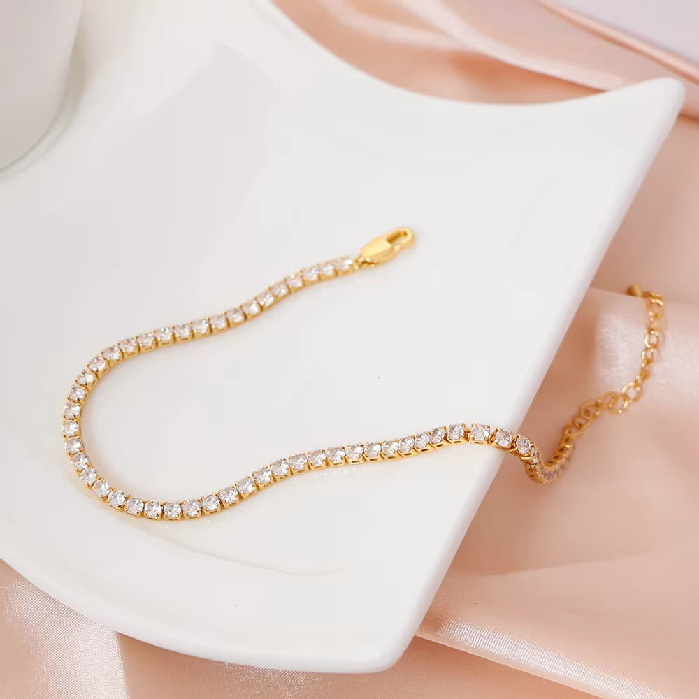 Noor Tennis Anklet