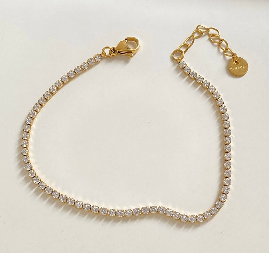 Aura Tennis Bracelet