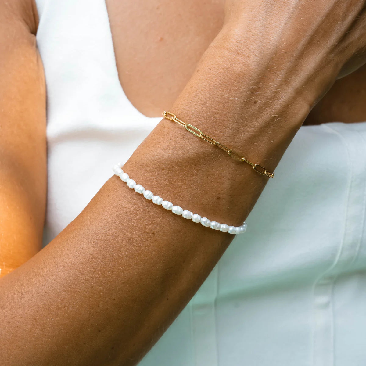 Whisper Pearl Bracelet