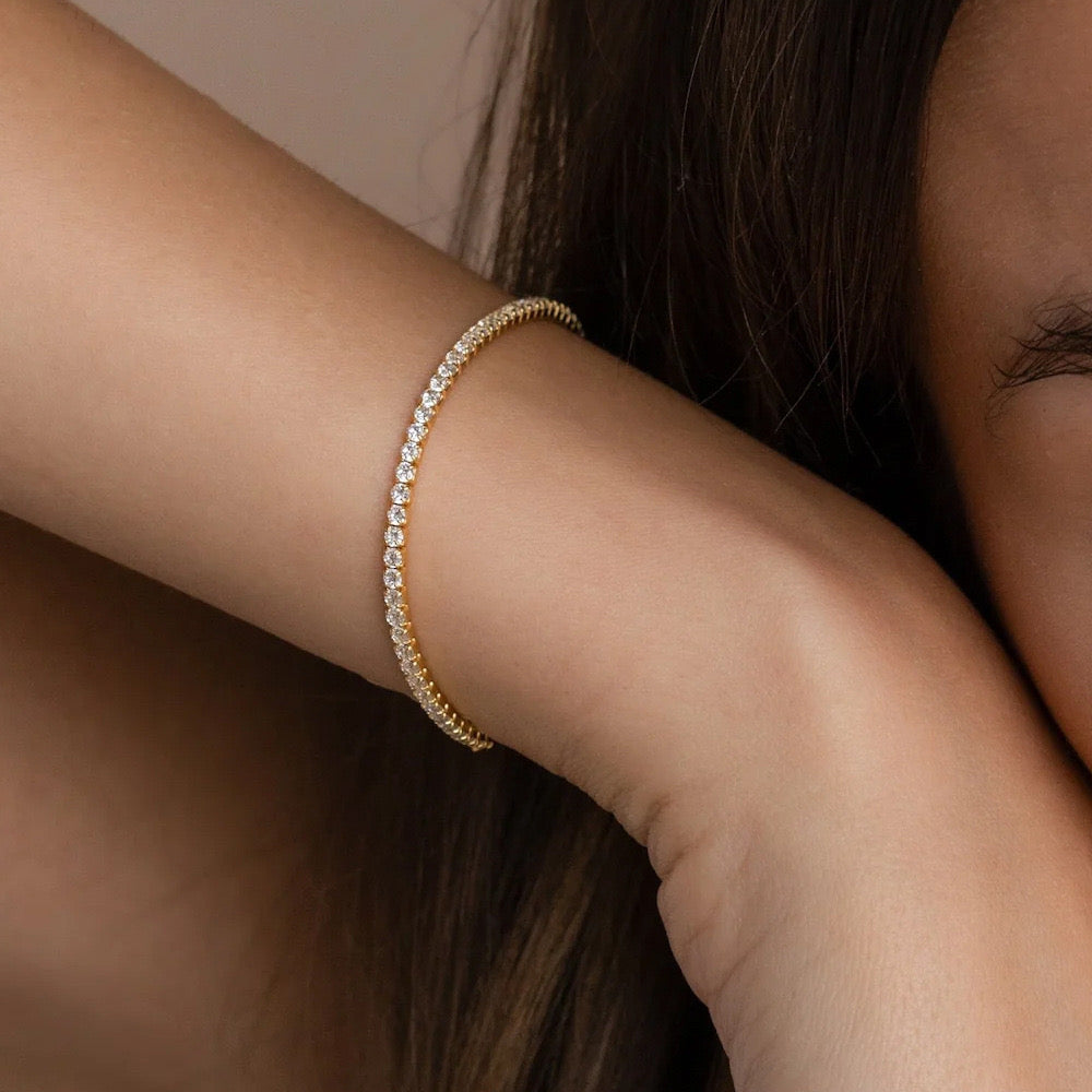 Aura Tennis Bracelet