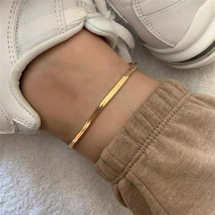 Liquid Snake Chain Anklet