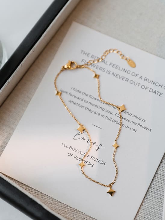 Nova Minimalist Anklet