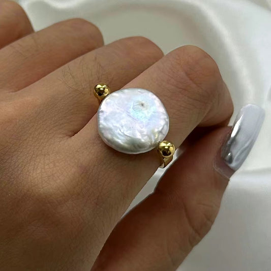 Baroque Coin Ring