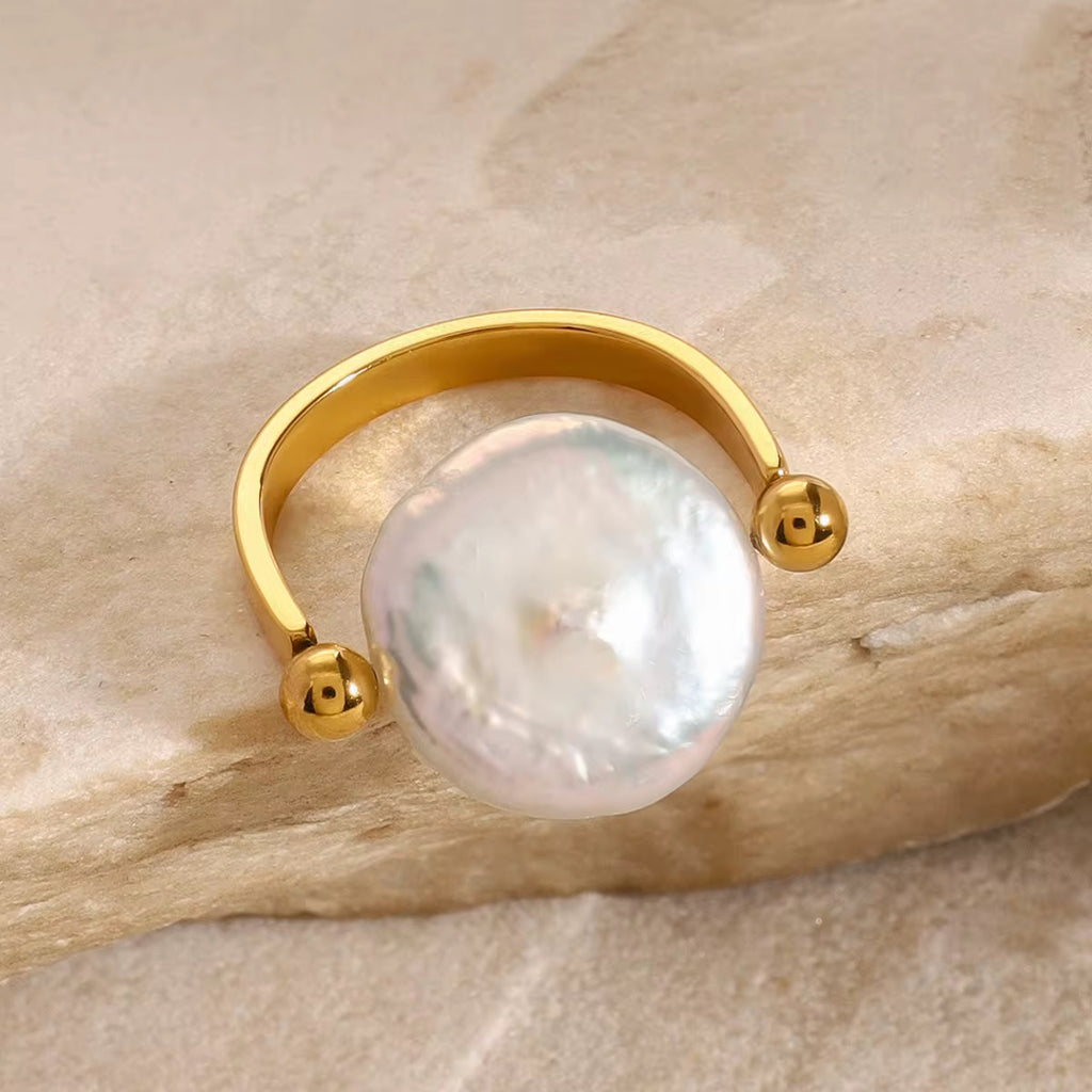 Baroque Coin Ring