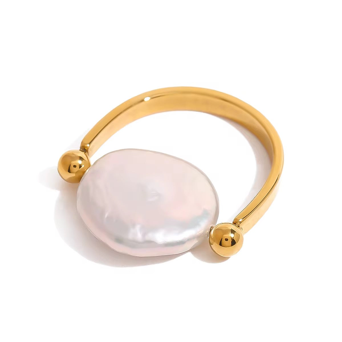 Baroque Coin Ring
