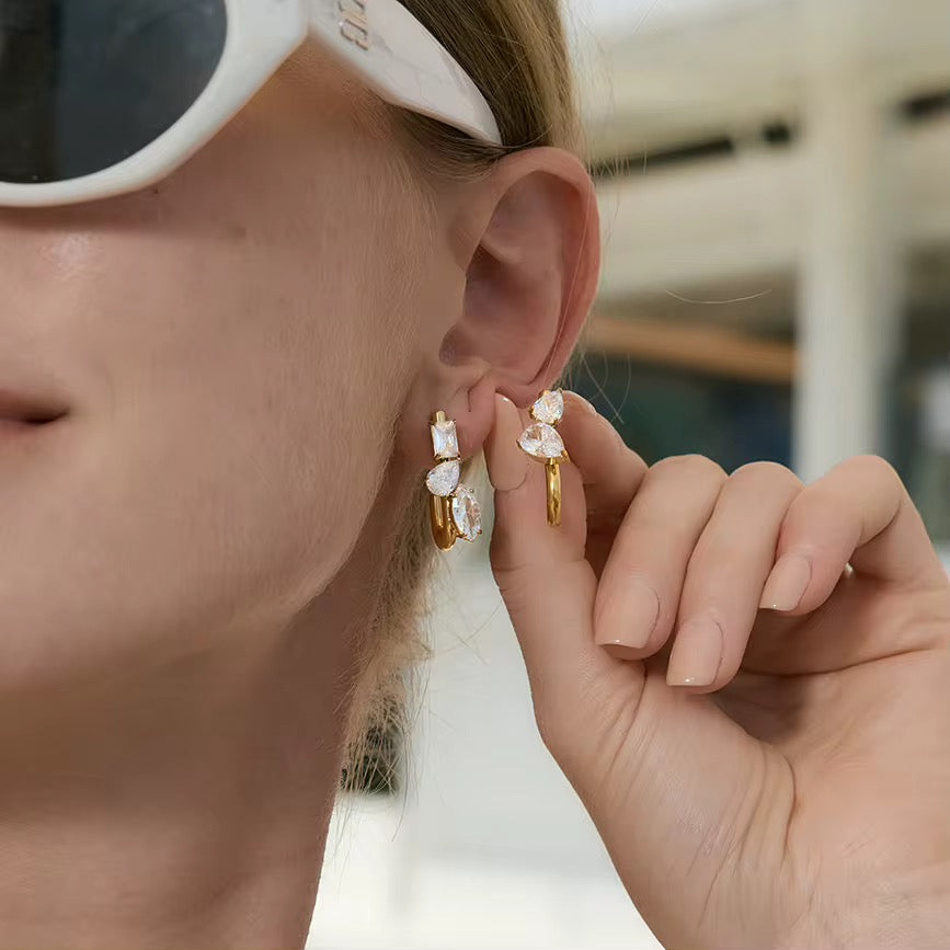 Lumiere U Shaped Hoops
