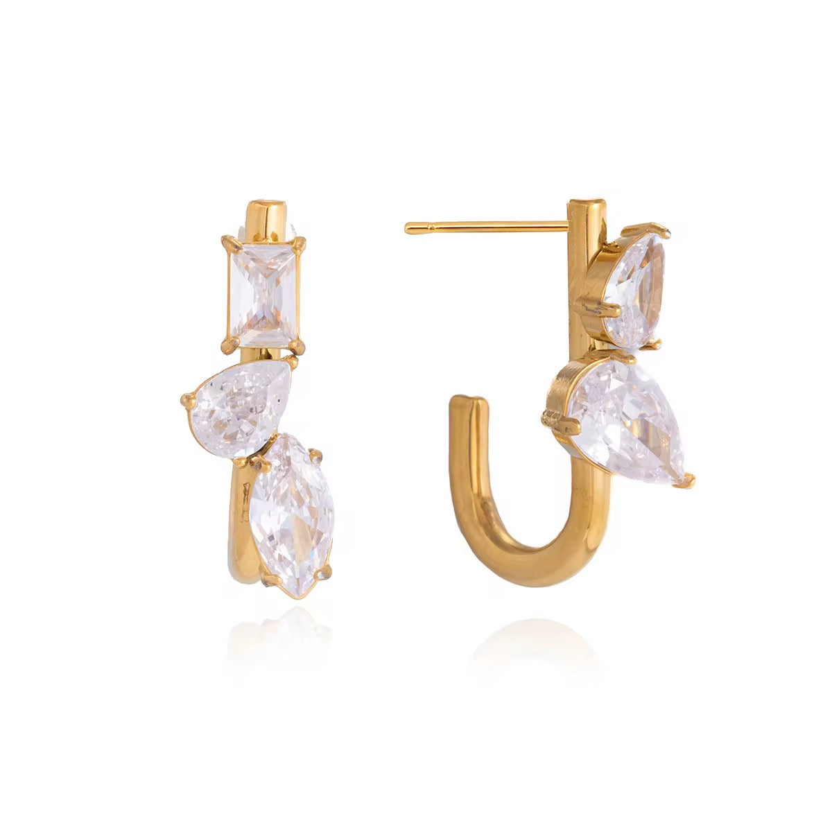 Lumiere U Shaped Hoops