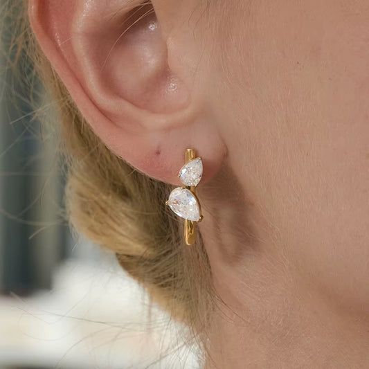 Lumiere U Shaped Hoops