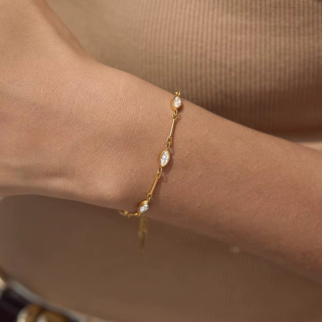 Dewdrop Link Bracelet