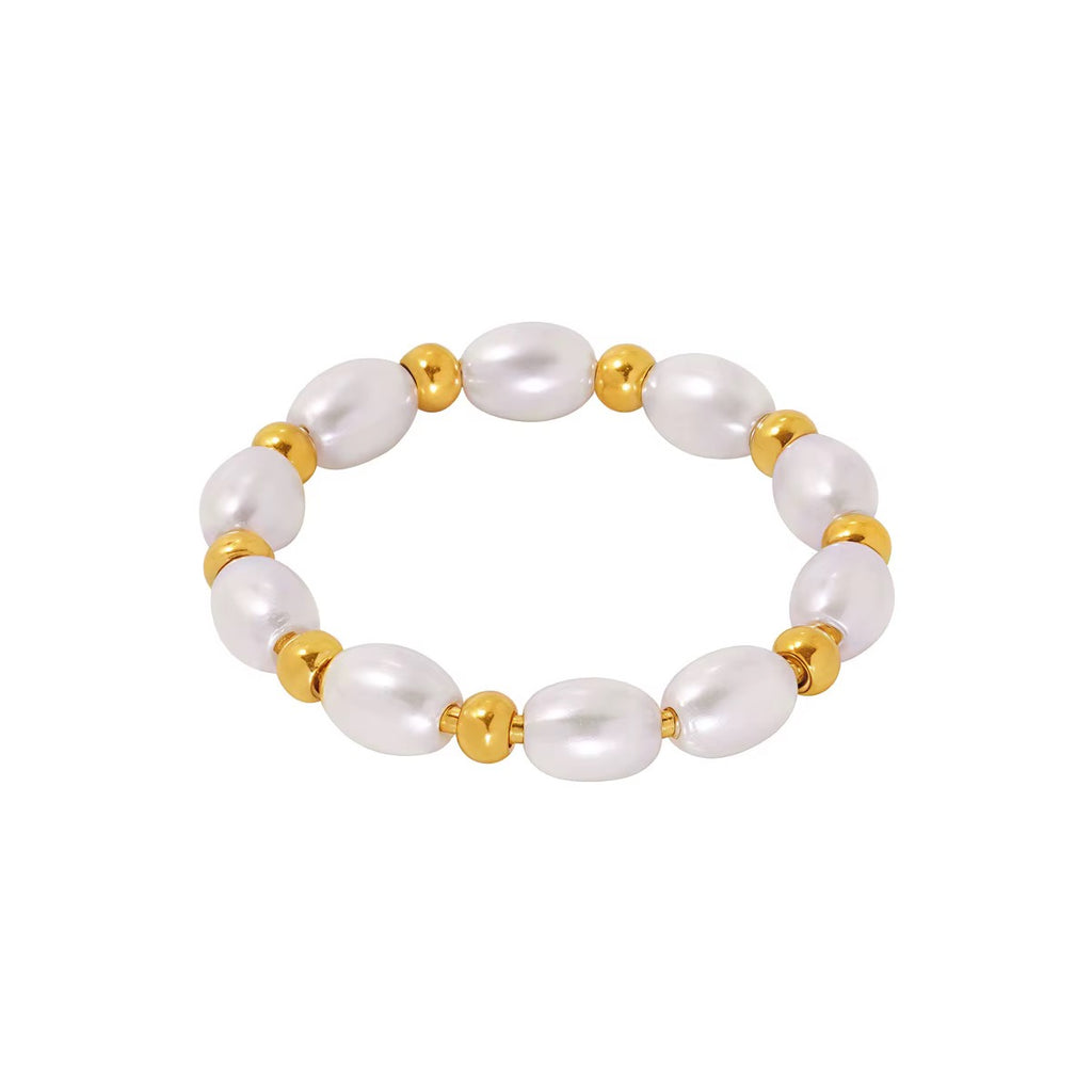 Rice Gold Pop Ring