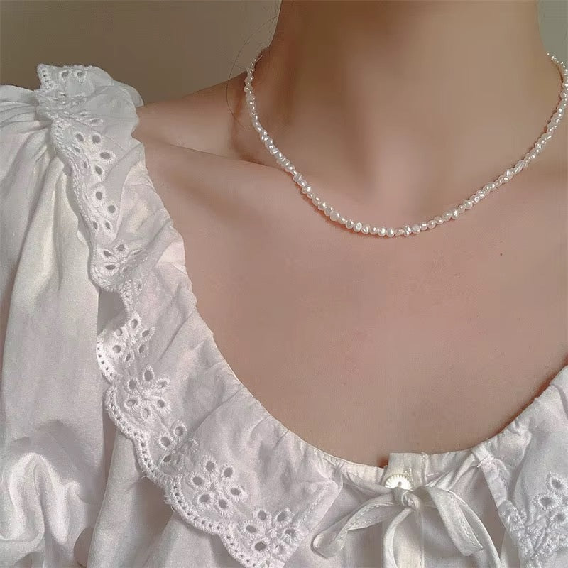 Whisper Rice Pearl Strand