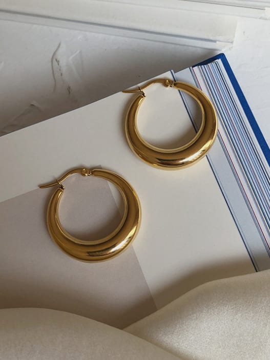 Gold Essential Hoops