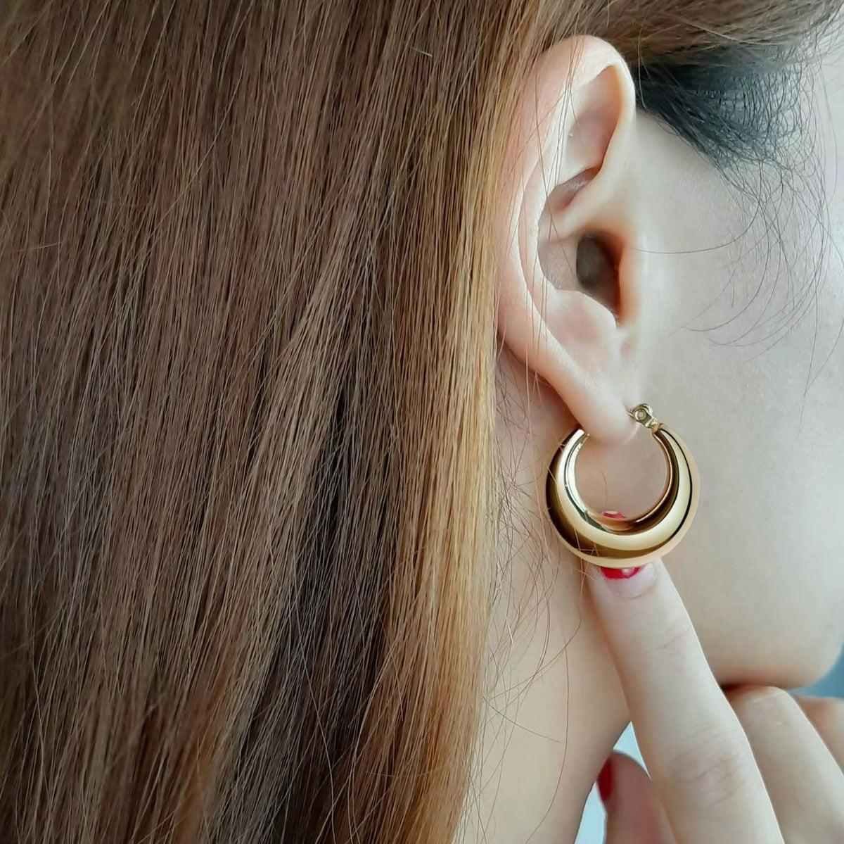 Gold Essential Hoops