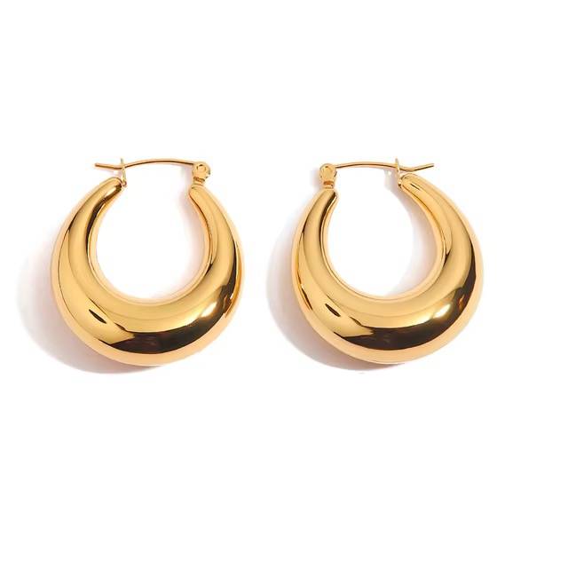 Gold Essential Hoops