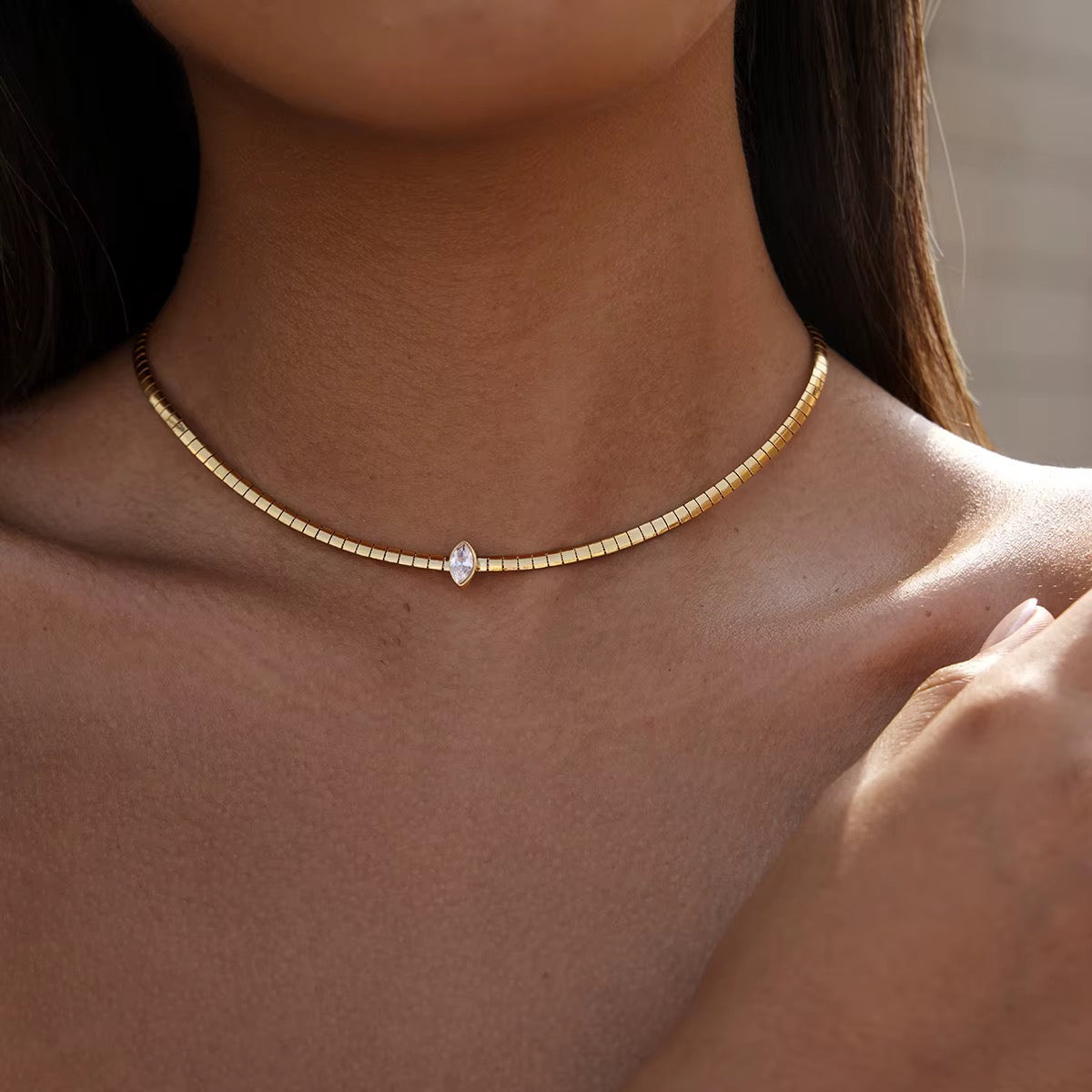 Omega Marquise Choker