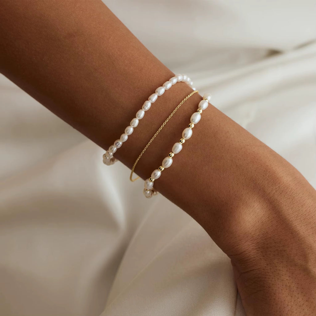 Rice Gold Pop Bracelet