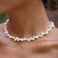Row Broque Pearl Necklace