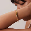 Lino Wave Bangle