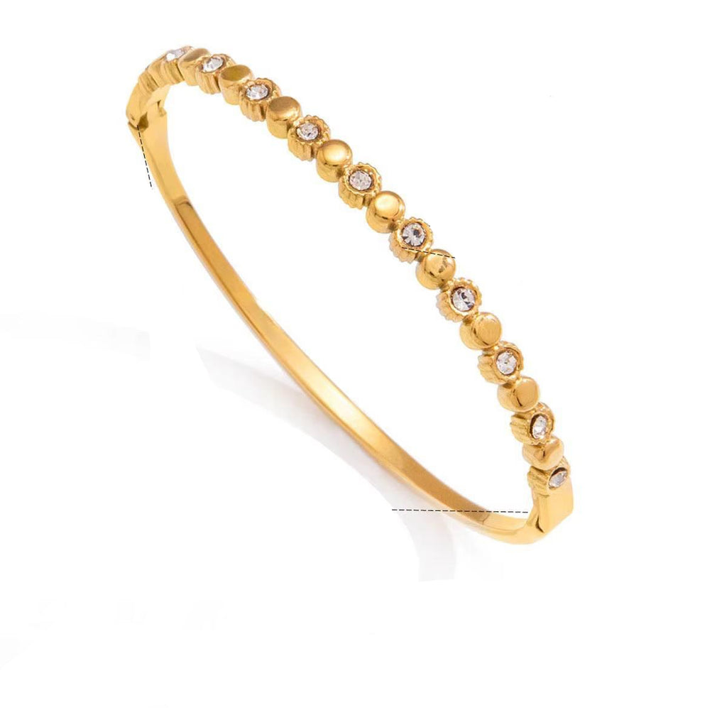 Muze Dot & Stone Bangle