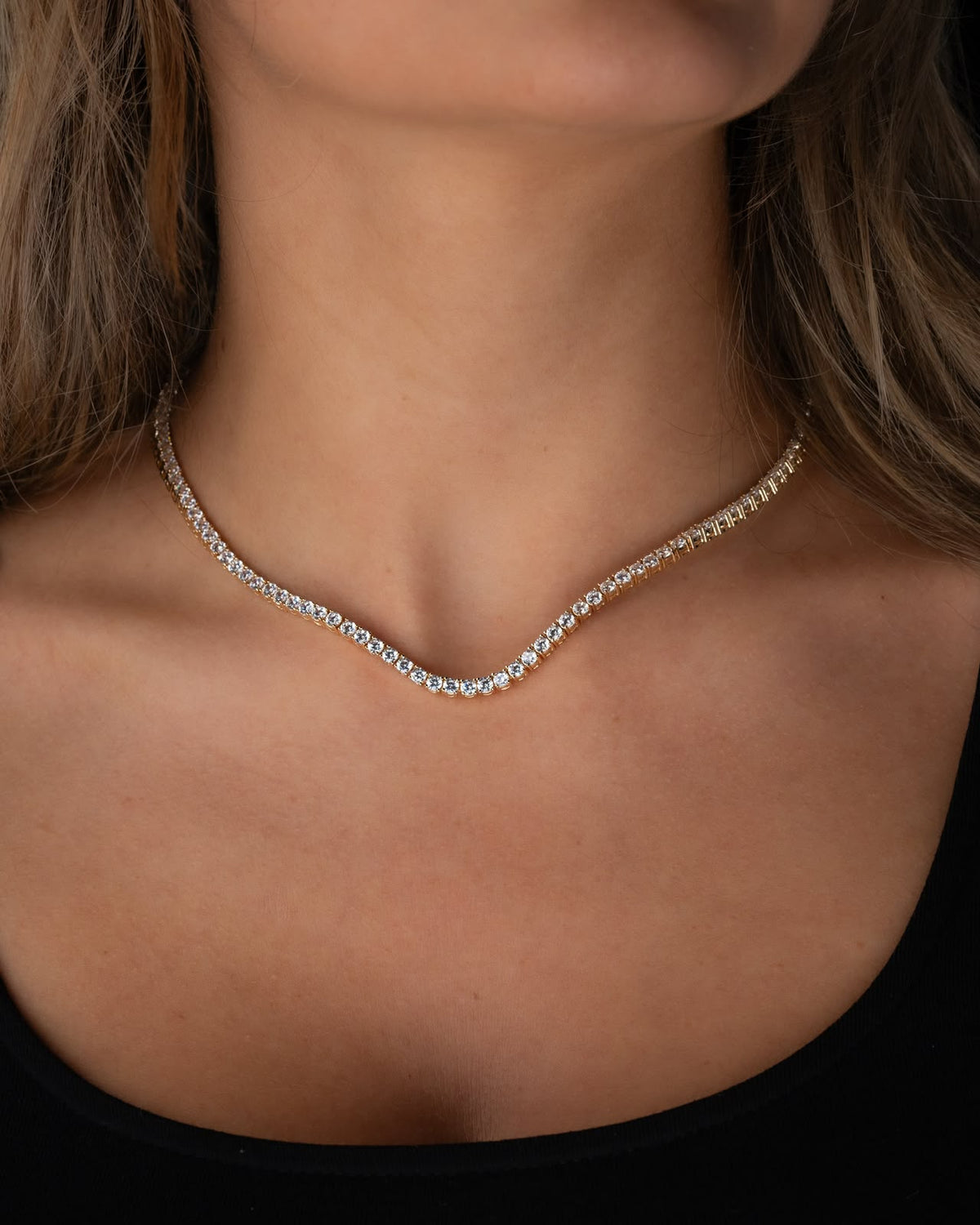 Whisper Classic Tennis Necklace