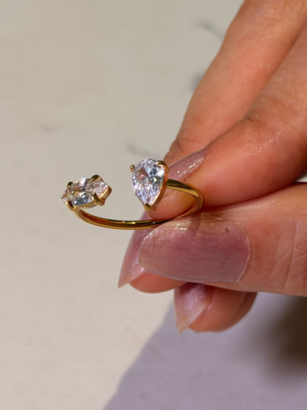 Duo Open Ring