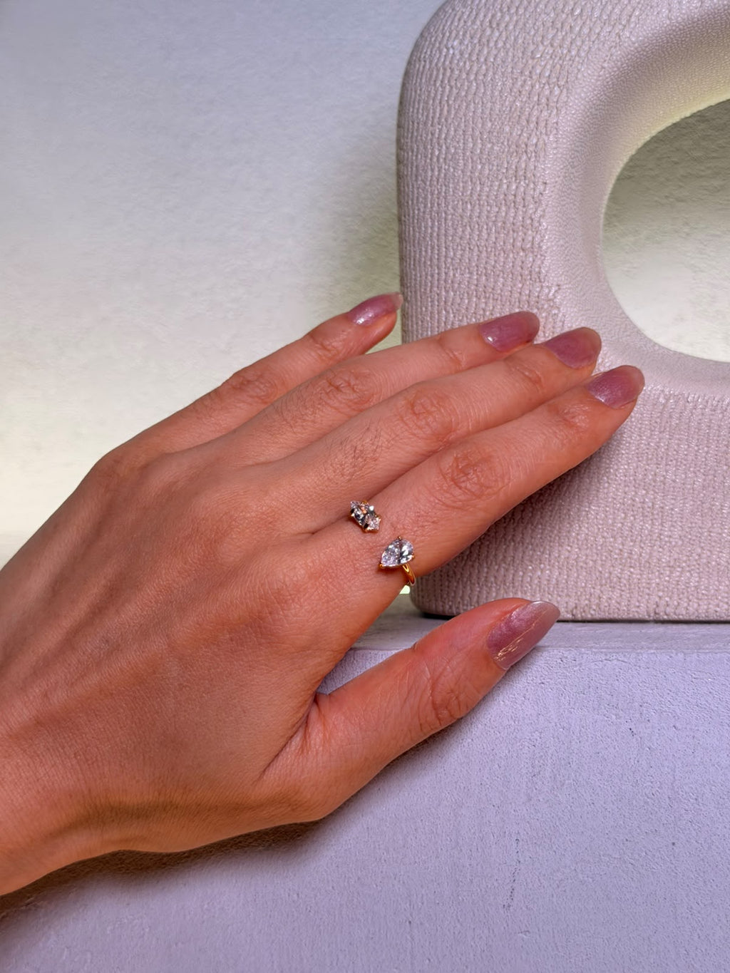 Duo Open Ring