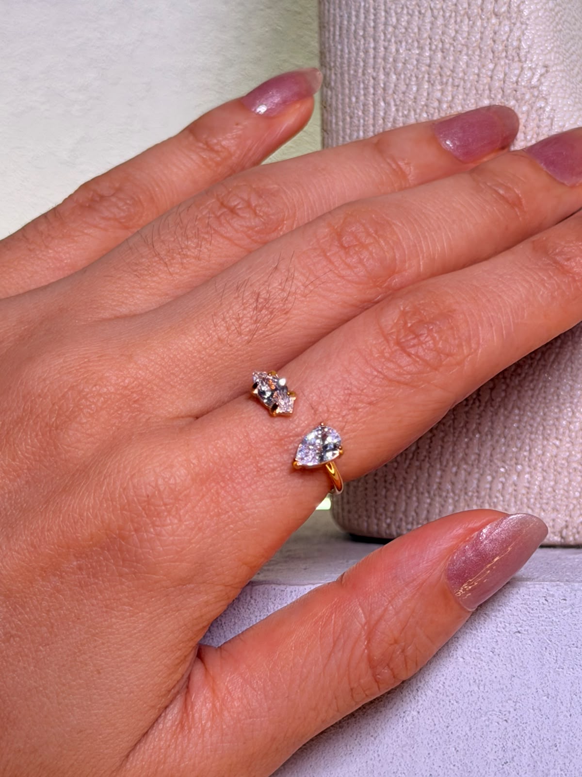 Duo Open Ring