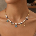 Ocean Breeze Multi-Charm Necklace