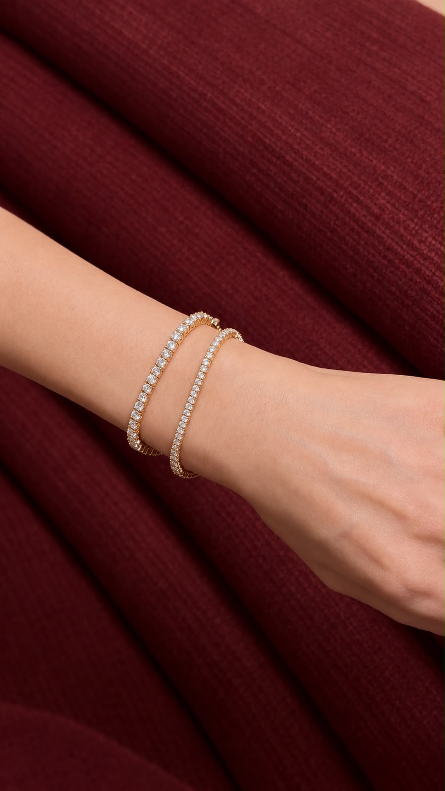 Whisper Classic Tennis Bracelet (3mm)