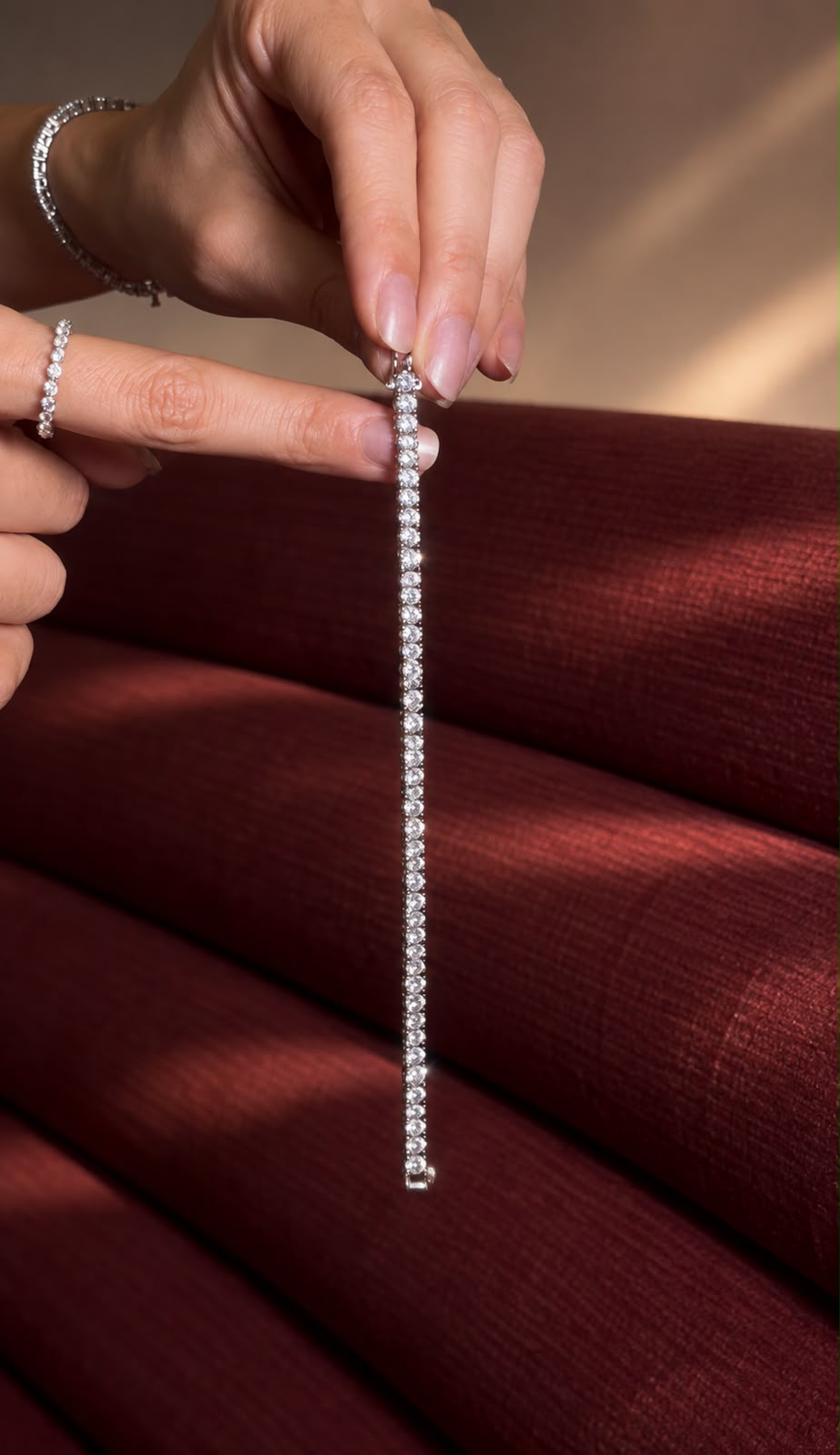 Whisper Classic Tennis Bracelet (3mm)